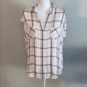 EXPRESS Flannel Plaid Button up